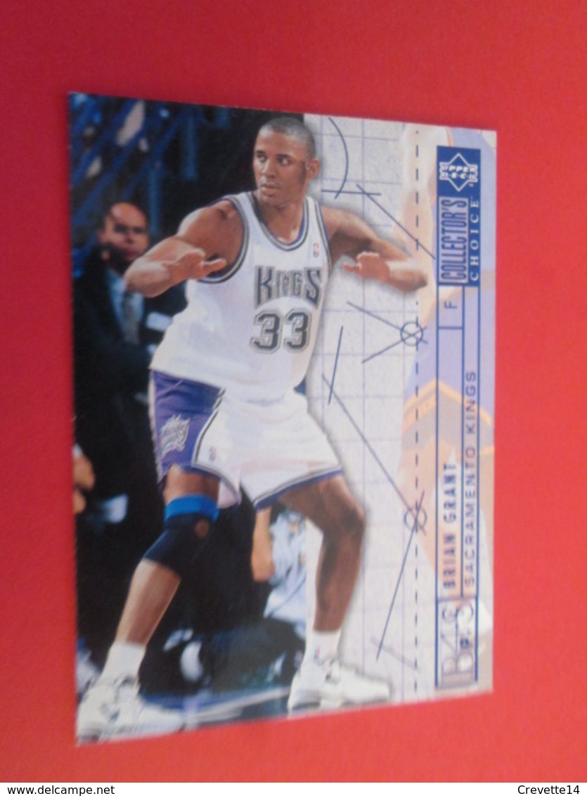 1176-1200 : TRADING CARD BASKET NBA UPPER DECK 94 : N°394 BRIAN GRANT - Autres & Non Classés