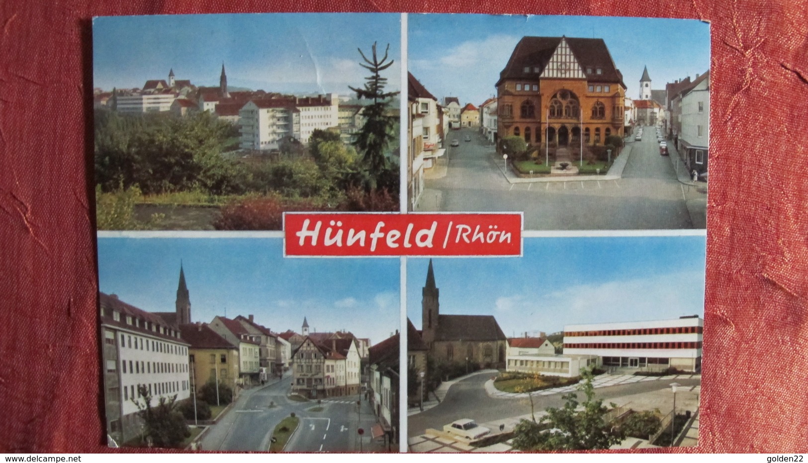 HÜNFELD/ Rhön. Multivues. Kreisstadt Hünfeld/Hessen. Das Tor Der Rhön. - Hünfeld