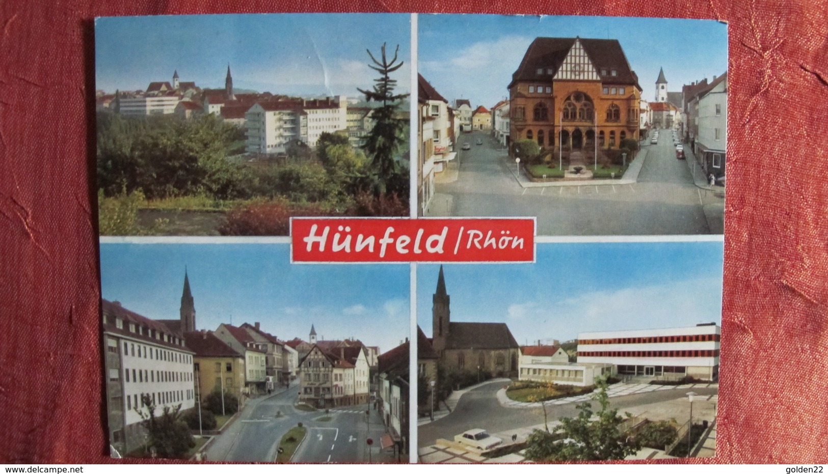 HÜNFELD/ Rhön. Multivues. Kreisstadt Hünfeld/Hessen. Das Tor Der Rhön. - Huenfeld