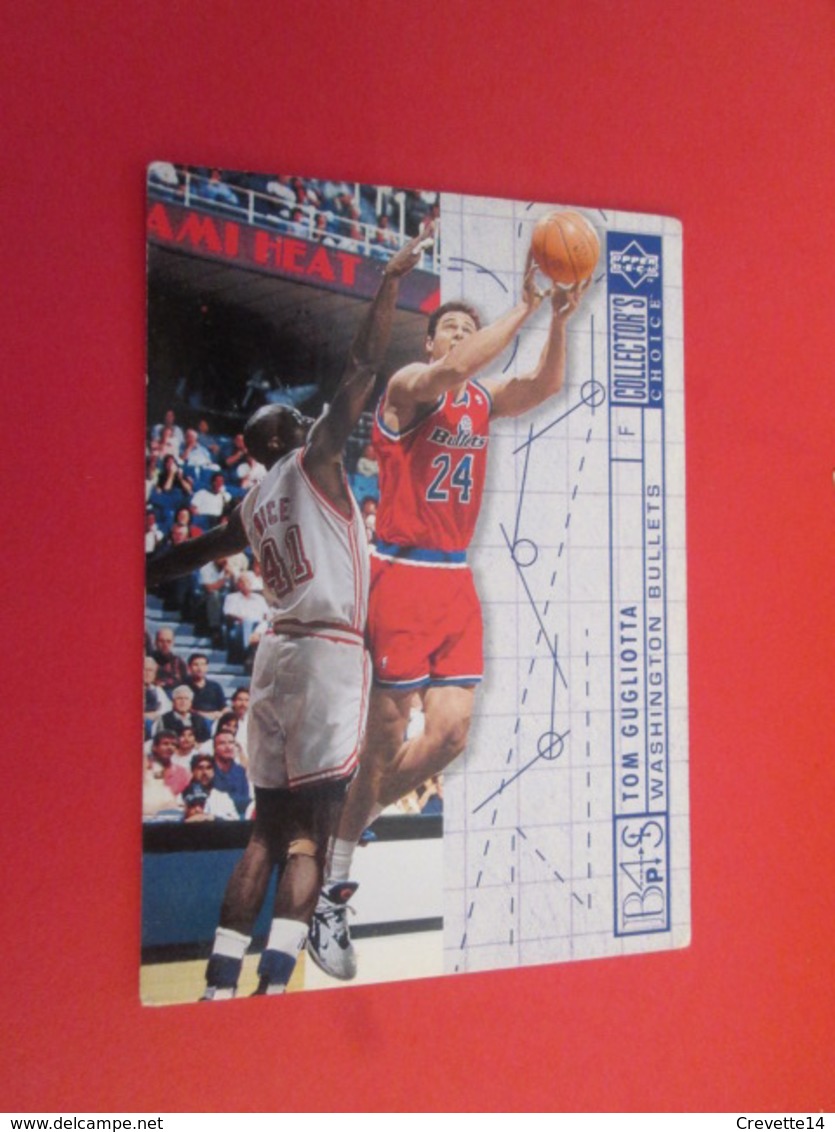 1176-1200 : TRADING CARD BASKET NBA UPPER DECK 94 : N°398 TOM GUGLIOTTA - Autres & Non Classés