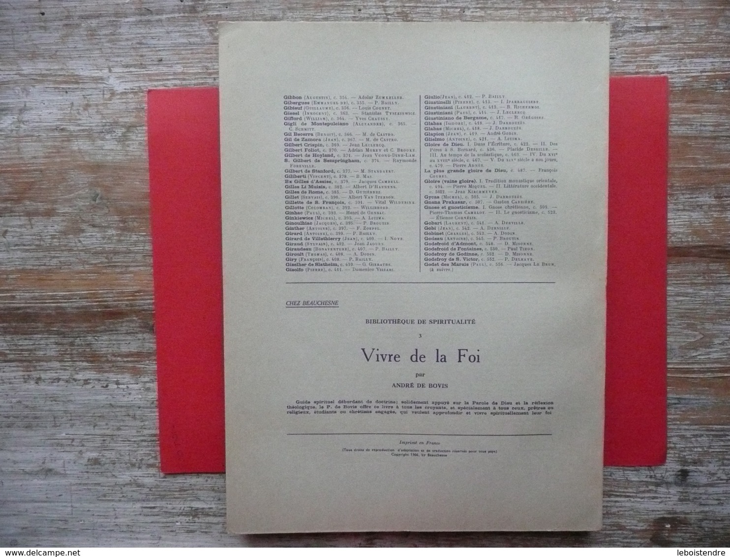 DICTIONNAIRE DE SPIRITUALITE FASCICULE XXXIX - XL ASCETIQUE ET MYSTIQUE DOCTRINE ET HISTOIRE 1965 RAYEZ BAUMGARTNER - Wörterbücher