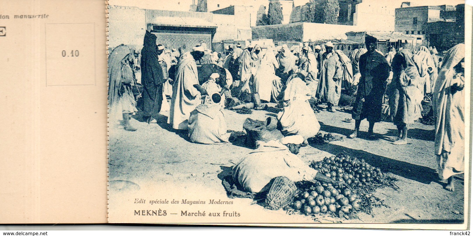 Maroc. Carnet De 12 Cartes. Souvenir De Rabat-meknes - Rabat