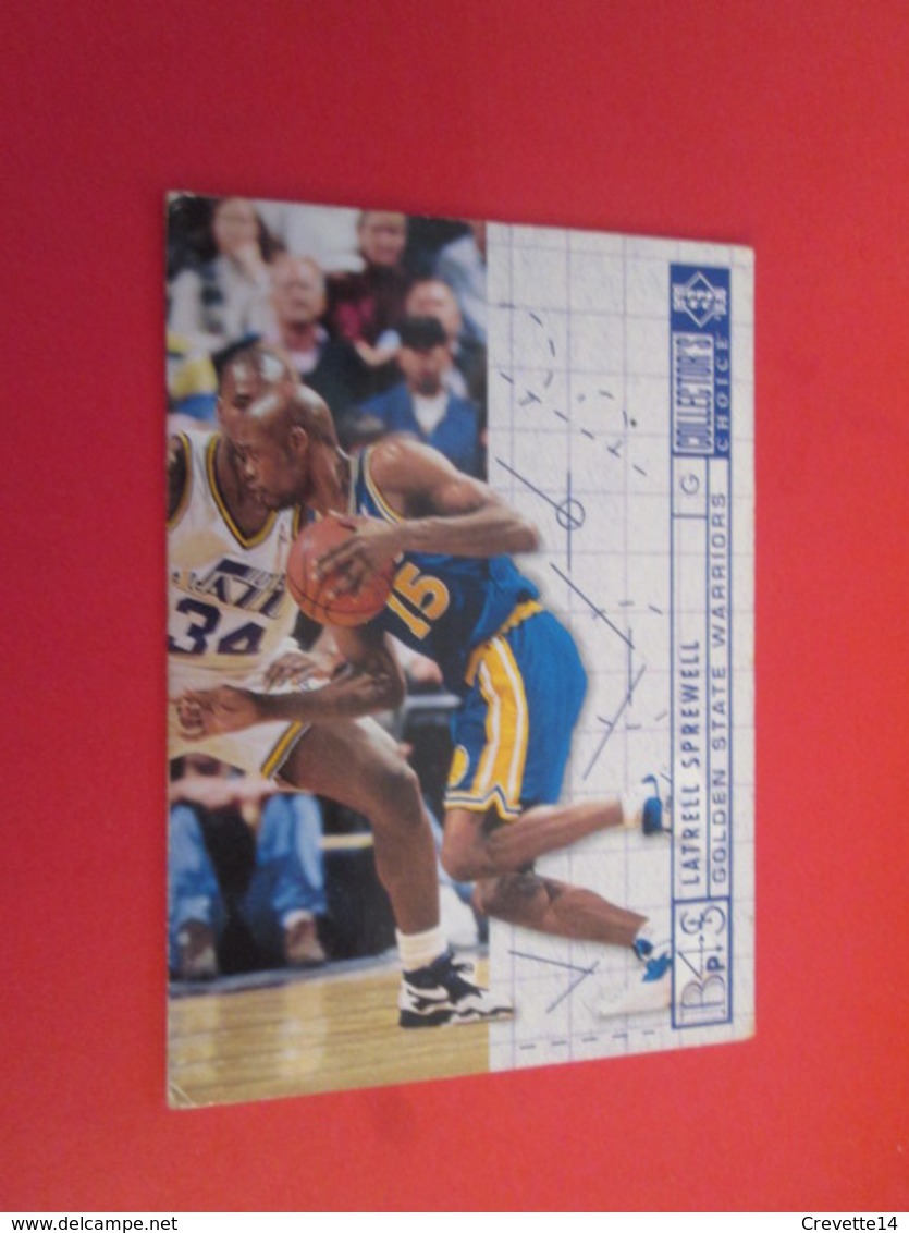 1176-1200 : TRADING CARD BASKET NBA UPPER DECK 94 : N°380 LATRELL SPREWELL - Autres & Non Classés