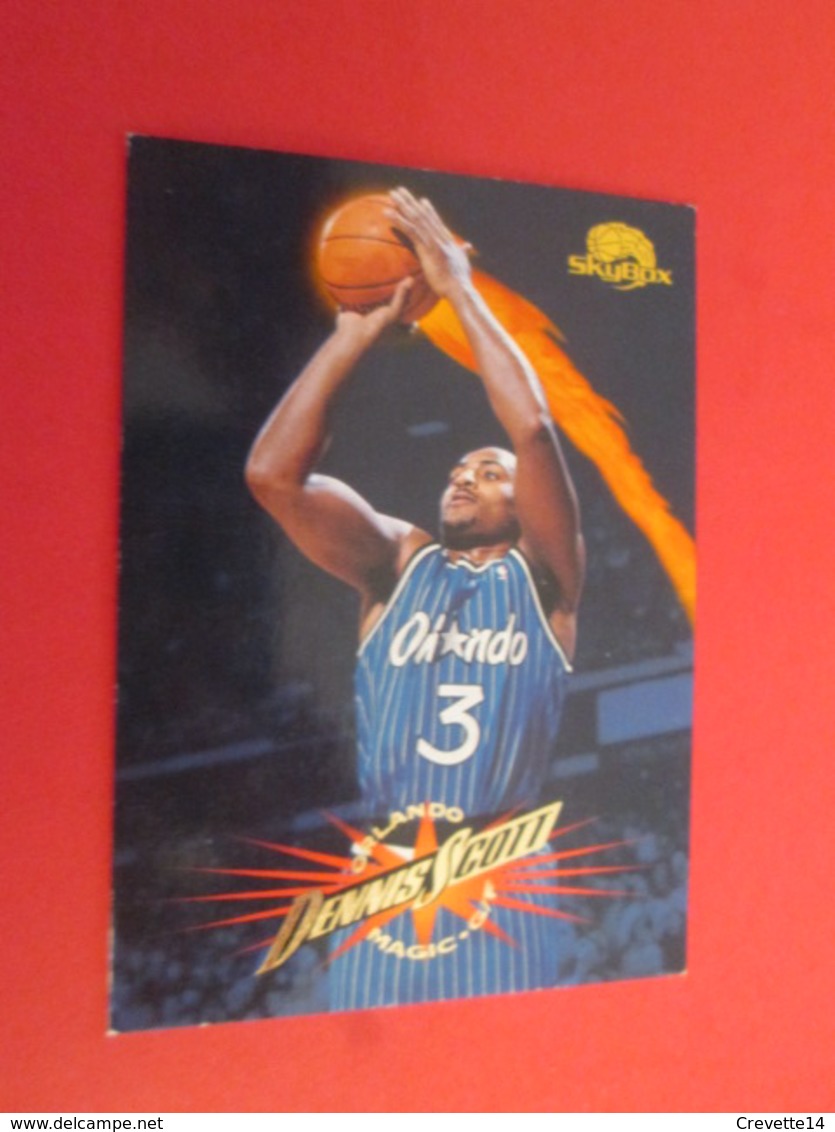 1201-1225 : TRADING CARD BASKET SKYBOX NBA : N°190 DENNIS SCOTT - Autres & Non Classés