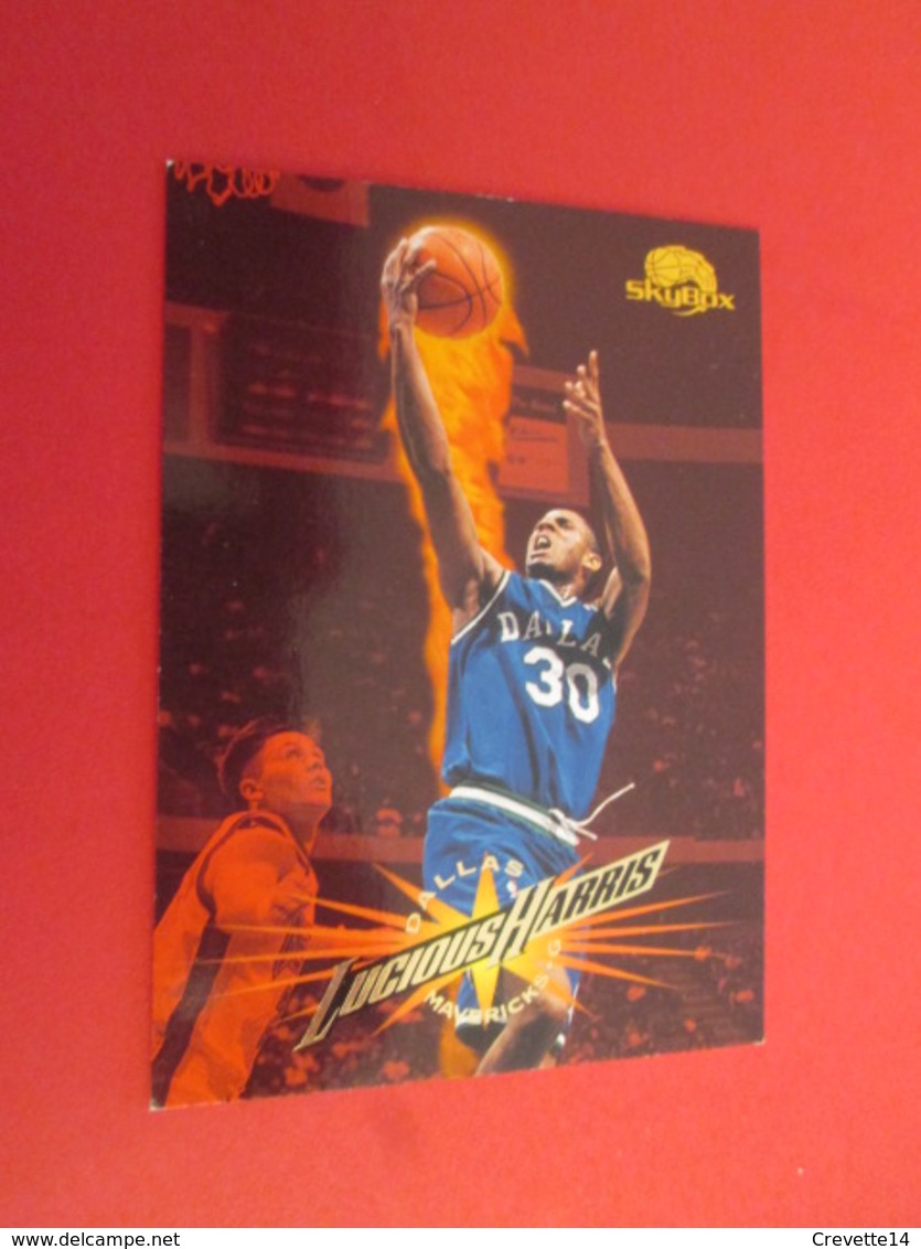 1201-1225 : TRADING CARD BASKET SKYBOX NBA : N°164 LUCIOUS HARRIS - Autres & Non Classés