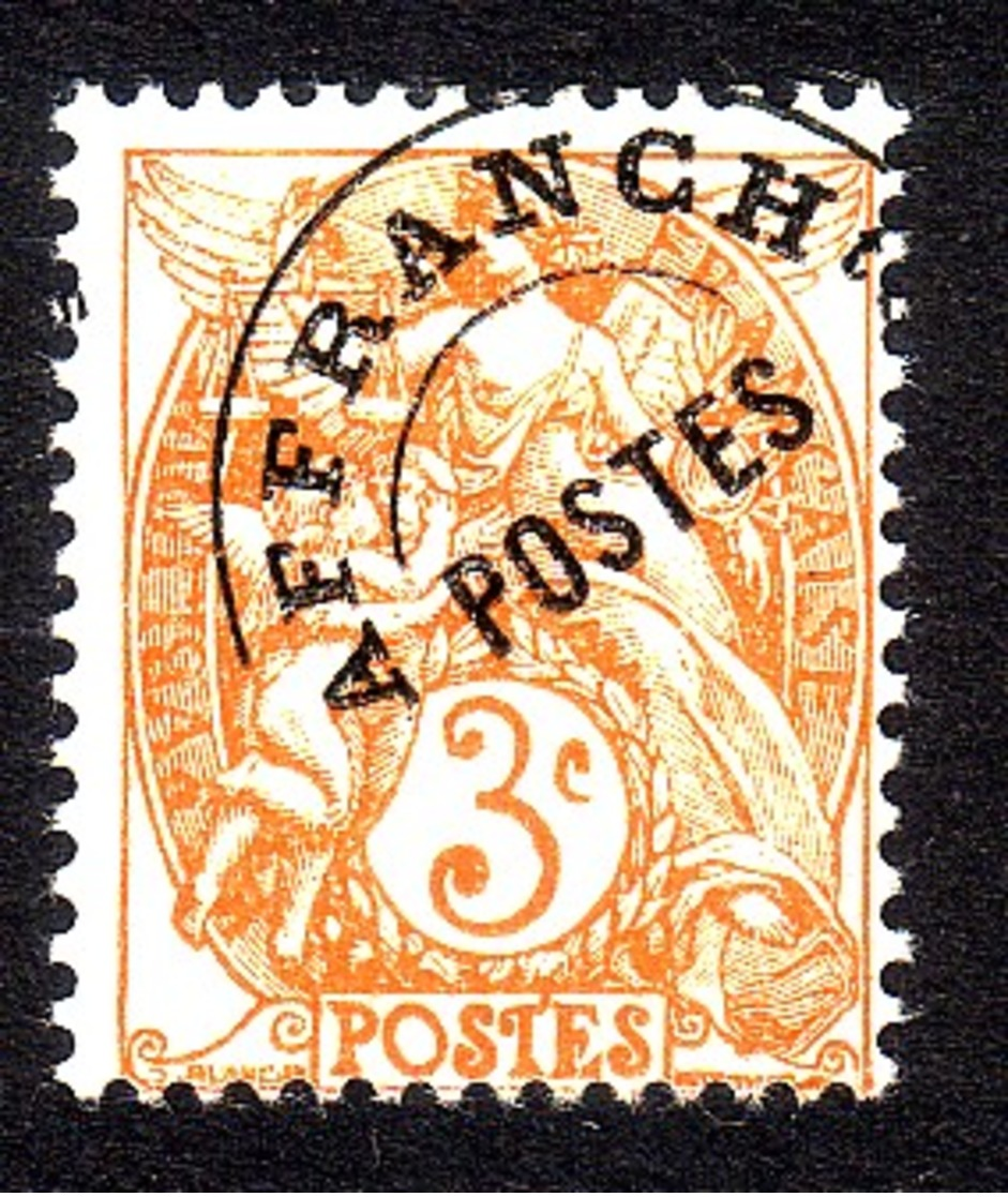 PREOBLITERES TYPE BLANC 3C.ORANGE N° 39 - 1893-1947