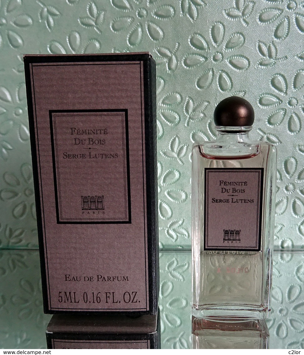 Miniature De Parfum "FÉMINITÉ DU BOIS " De SERGE LUTENS  Eau De Parfum 5 Ml Avec Sa Boîte - Miniatures Femmes (avec Boite)