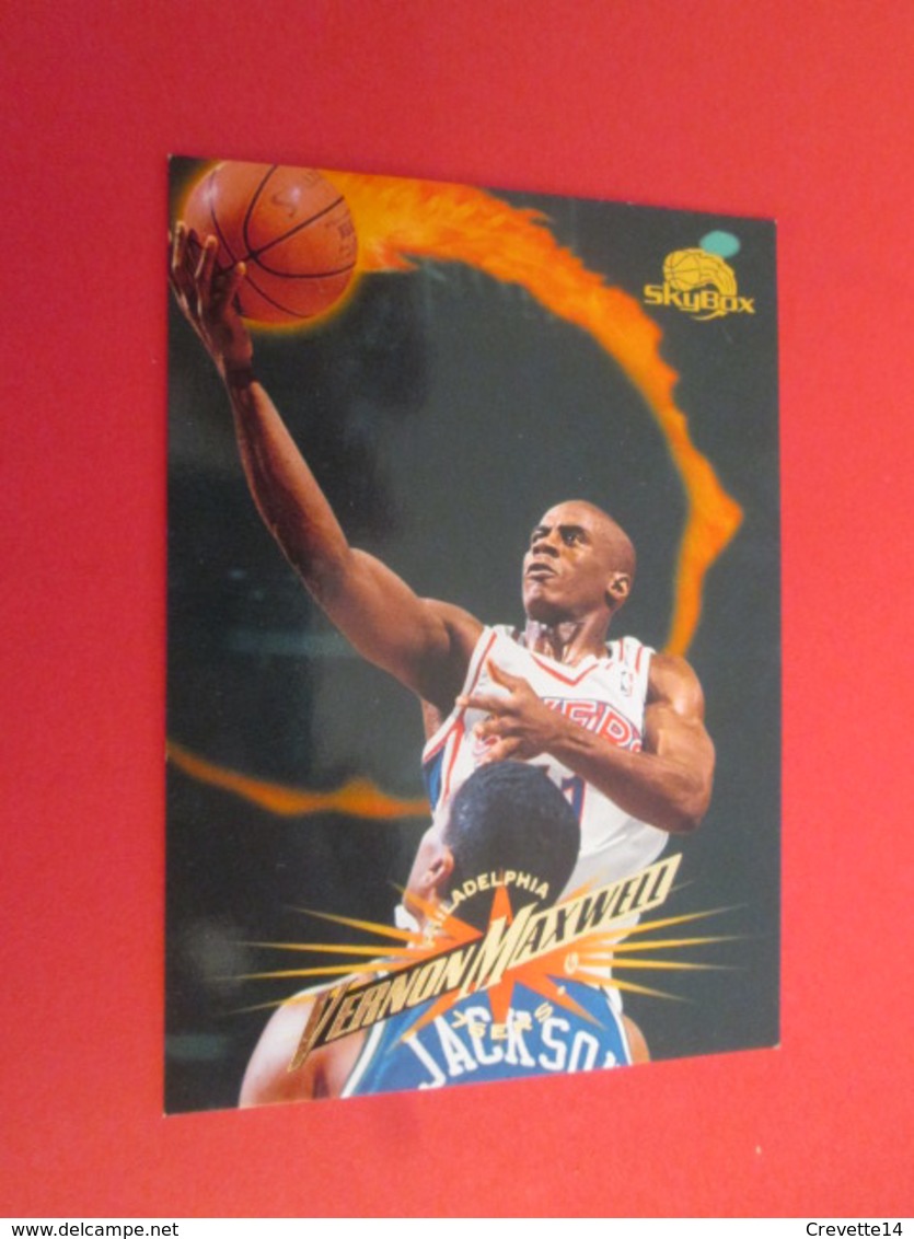 1201-1225 : TRADING CARD BASKET SKYBOX NBA : N° 194 VERNON "qualité Filtre" MAXWELL - Autres & Non Classés