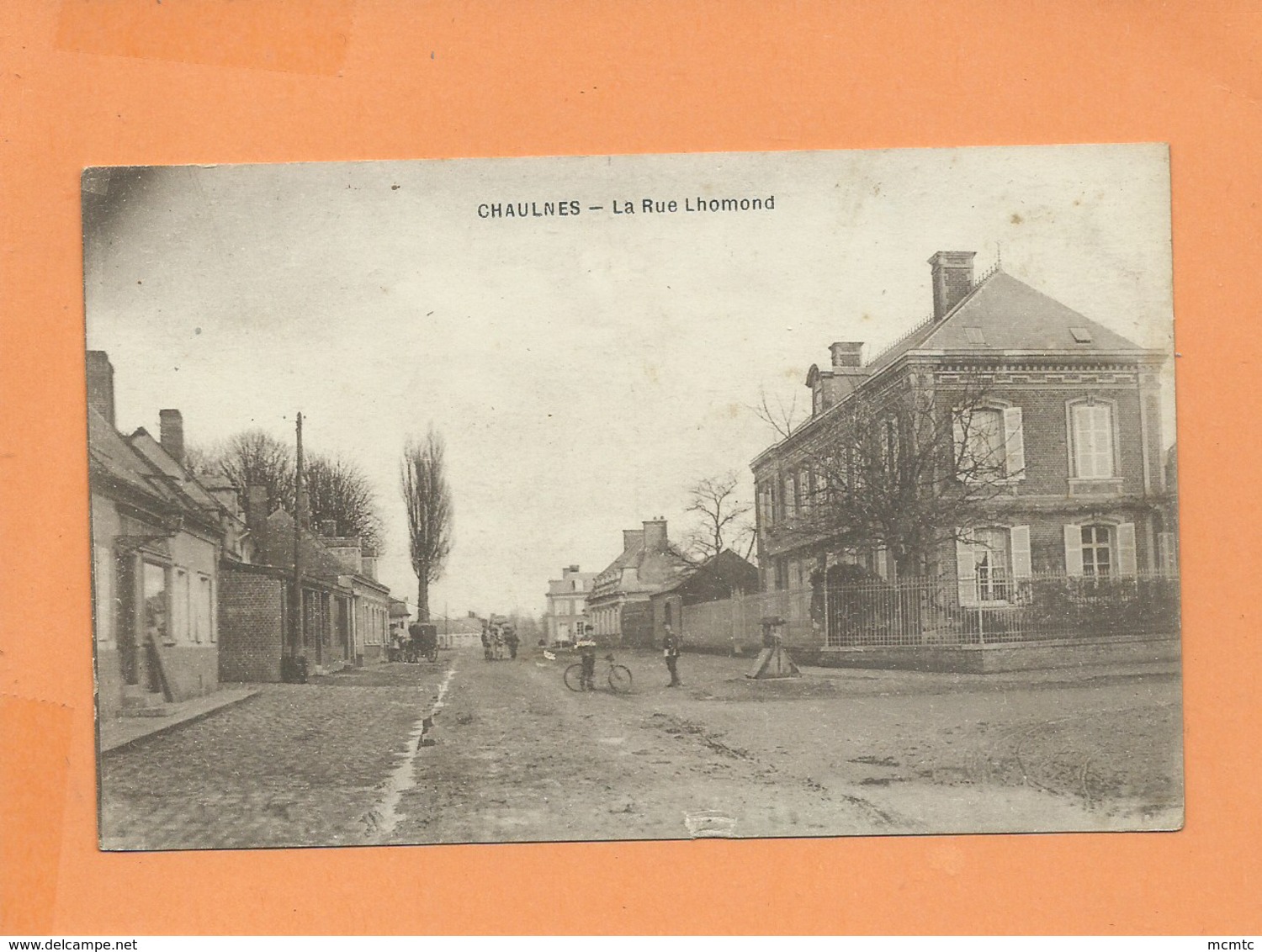 CPA - Chaulnes - La Rue Lhomond - Chaulnes