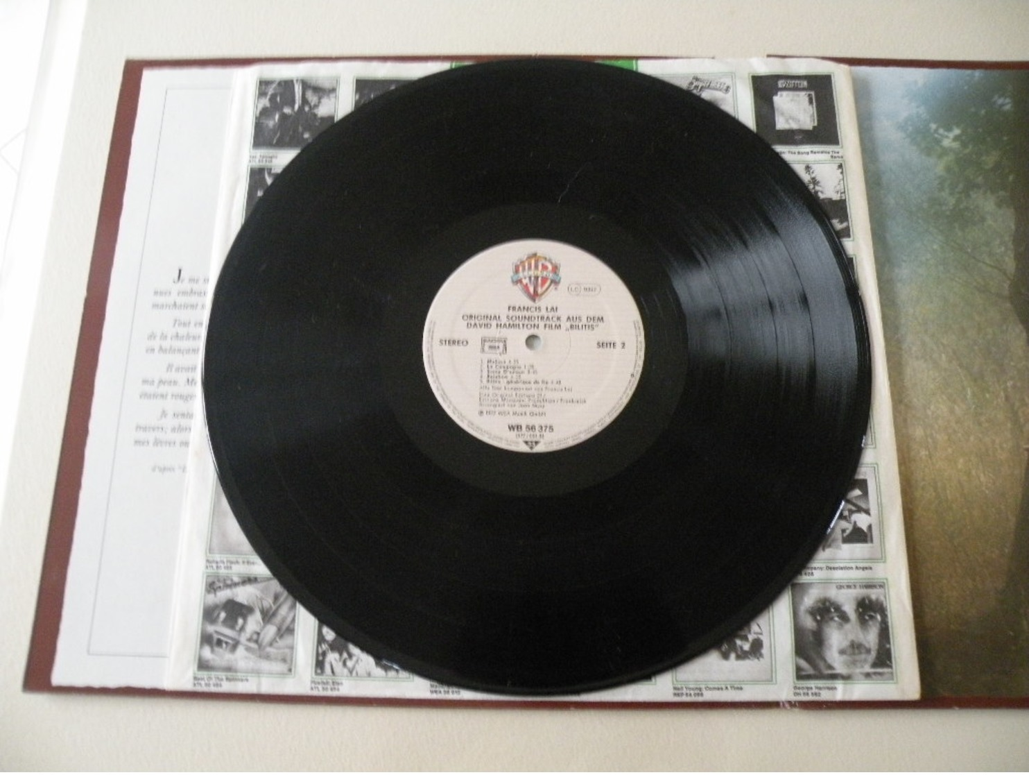 Musique Bande Originale Du Film Bilitis 1977 -(Titres Sur Photos)- Vinyle 33 T LP (Francis Lai) - Musique De Films