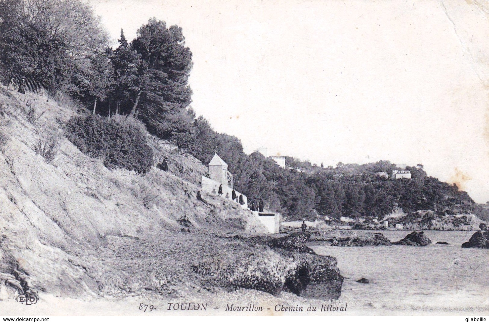 83 - Var -  TOULON -  Mourillon - Chemin Du Littoral - Toulon