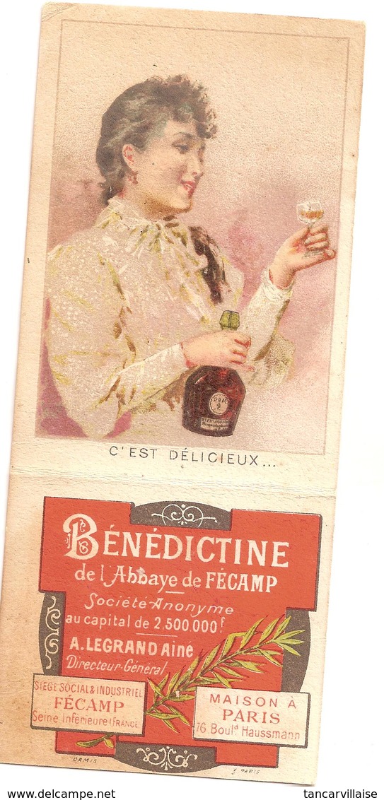 Ancienne Publicite Bénédictine - Publicités