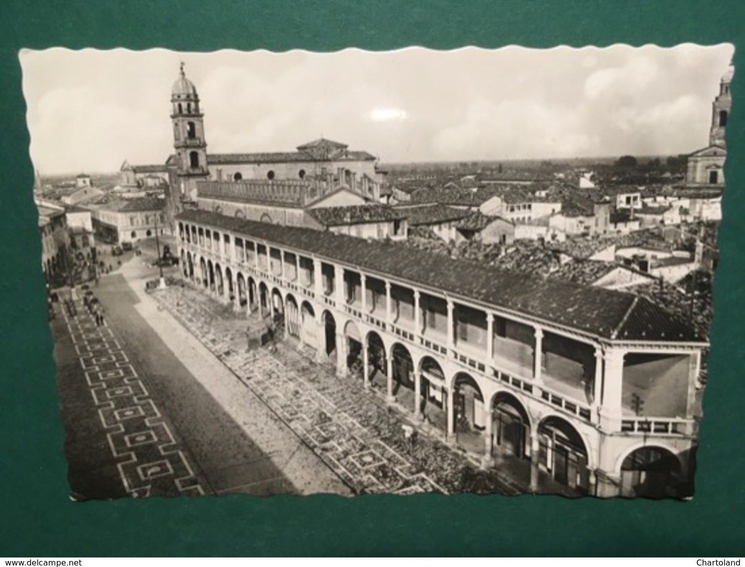 Cartolina Faenza - Piazza Vittorio Emanuele - 1960ca. - Ravenna