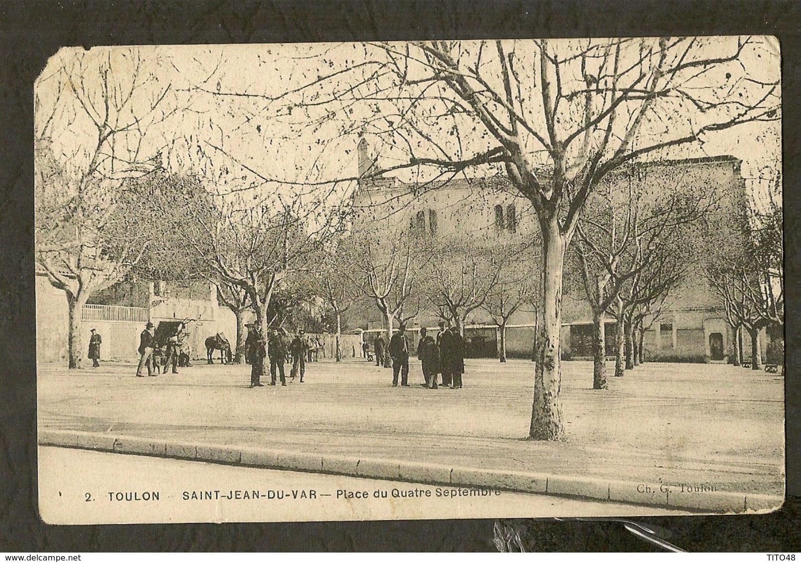 CP-TOULON-VAR - Saint-Jean-du-Var - Place Du Quatre Septembre - Toulon