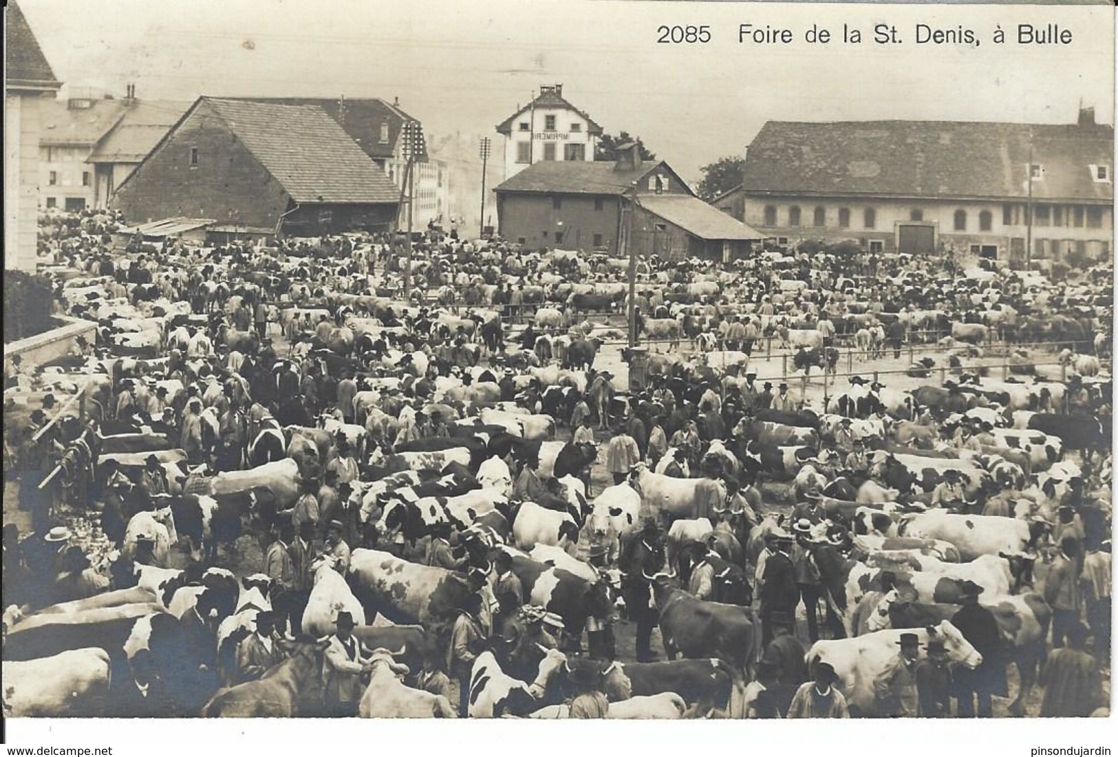 Foire De La Saint Denis à Bulle (2085) - Carte Photo - Bulle