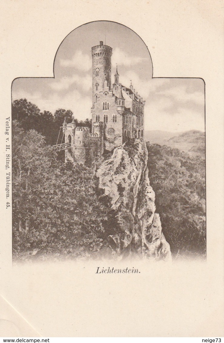 Carte Postale Ancienne Du Liechtenstein - Précurseur - Vers 1900 - Liechtenstein