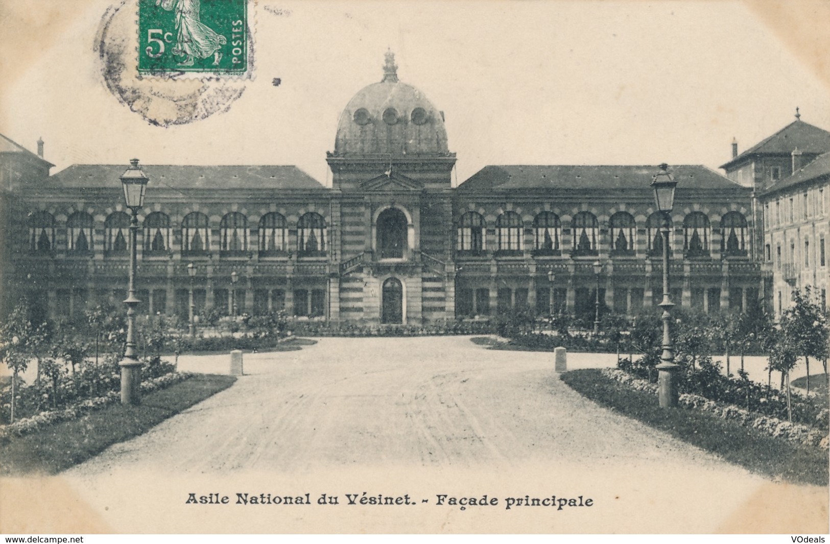 CPA - France - (78) Yvelines - Le Vésinet - Asile National Du Vésinet - Façade Principale - Le Vésinet