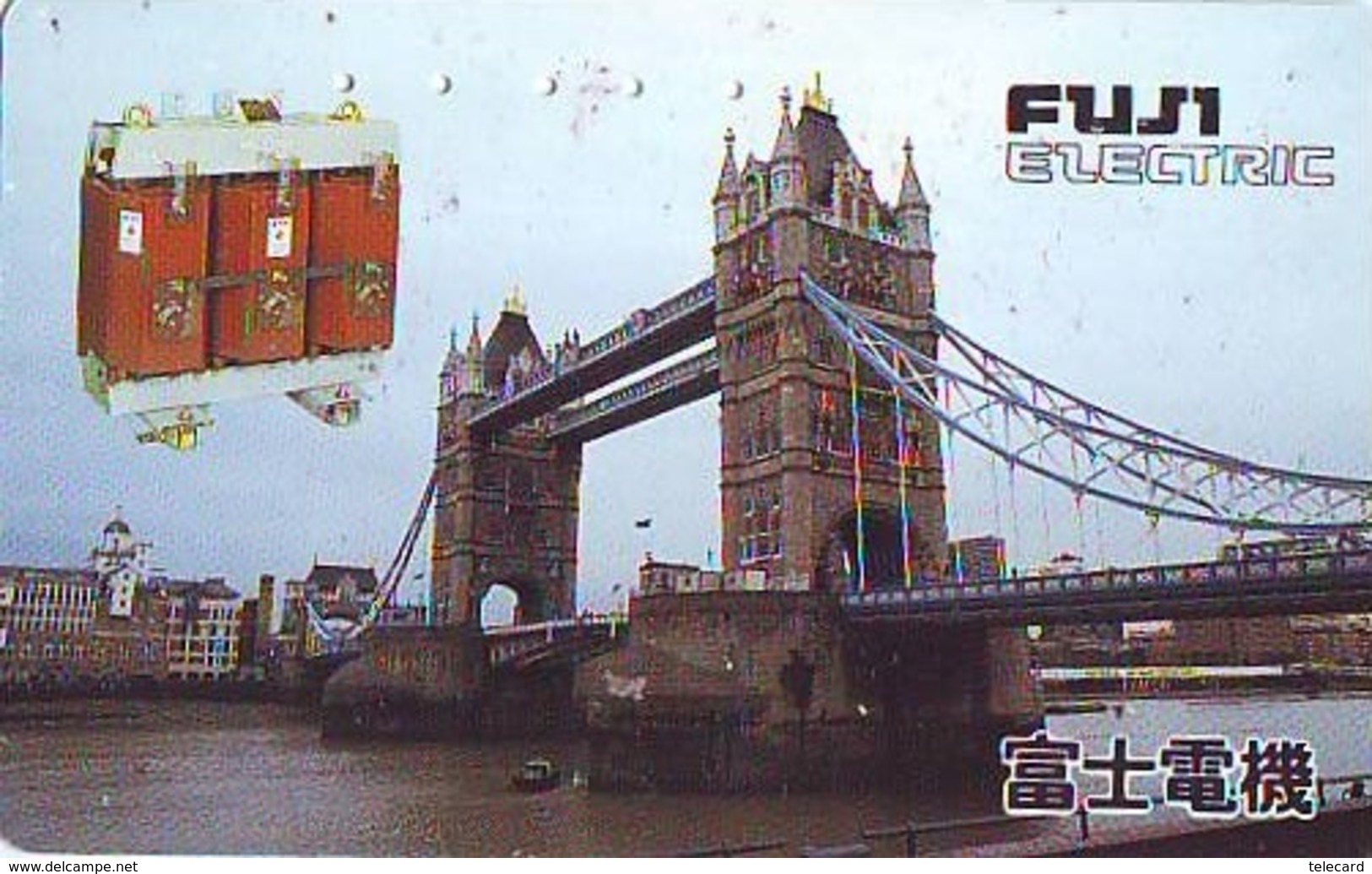 Télécarte Japon ANGLETERRE (299) GREAT BRITAIN Related * ENGLAND Phonecard Japan * TOWER BRIDGE * LONDON - Paysages