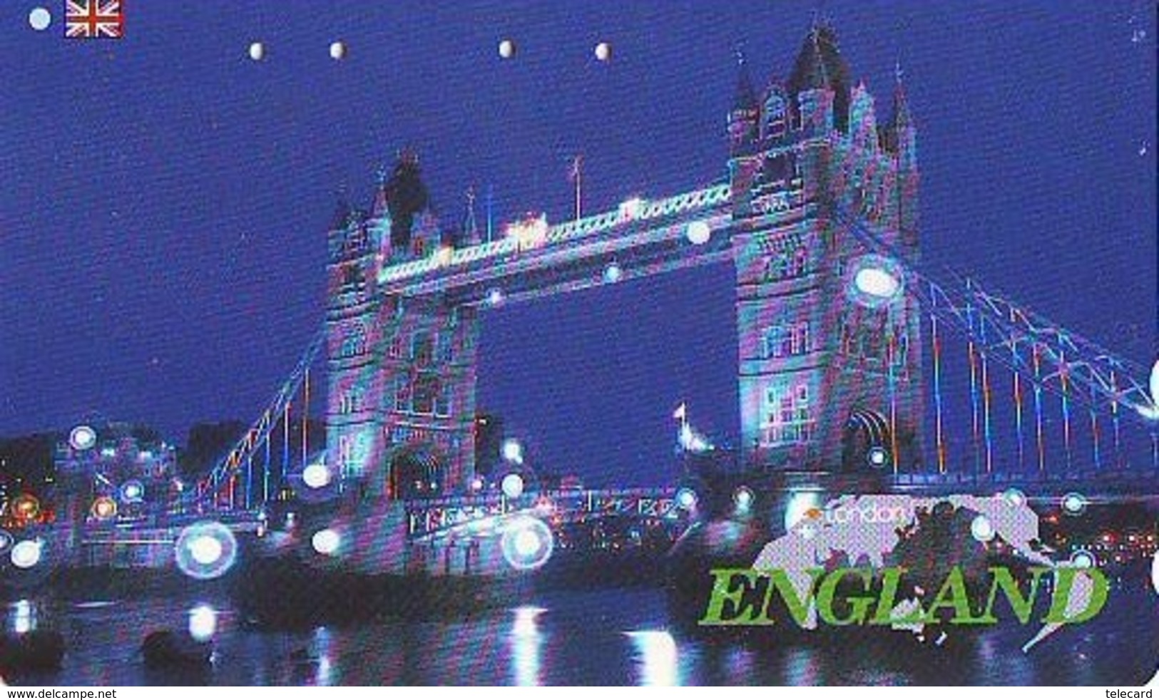 Télécarte Japon ANGLETERRE (301) GREAT BRITAIN Related * ENGLAND Phonecard Japan * TOWER BRIDGE * LONDON - Paysages