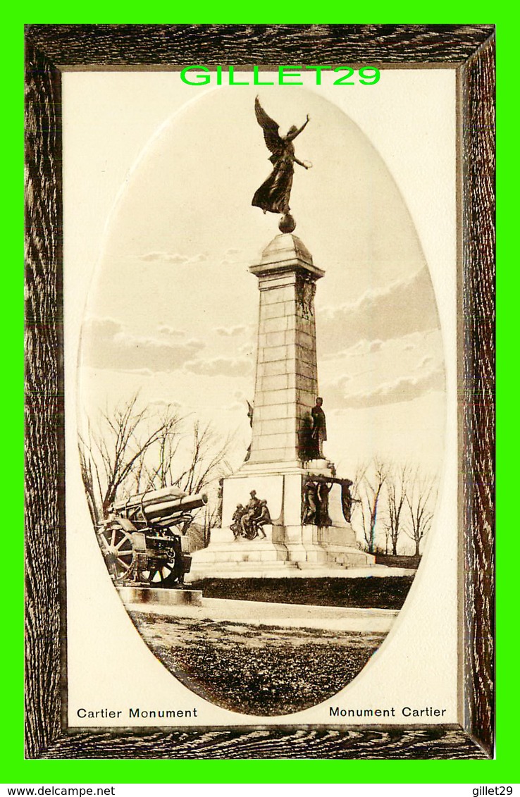 MONTRÉAL, QUÉBEC - MONUMENT CARTIER -  PUBLISHED BY THE WEISS IMPORT CO - - Montreal