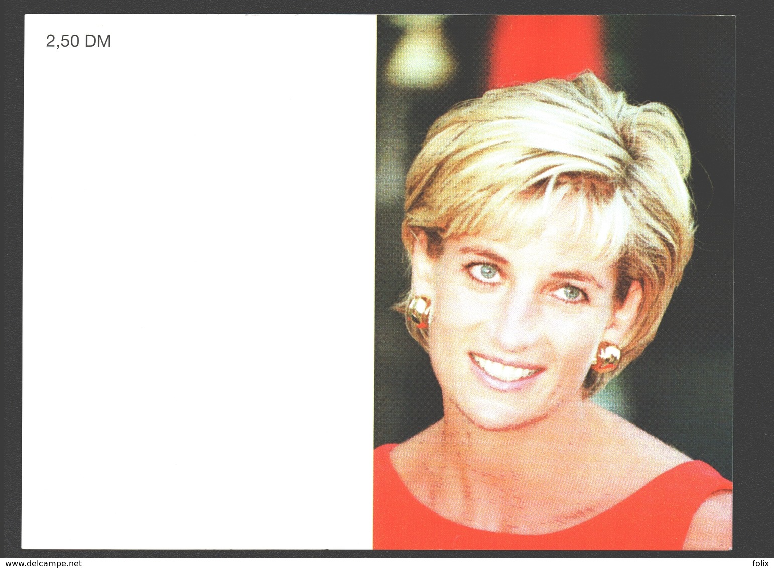 Diana Princess Of Wales - Doodsprentje / Bidprentje / Avis De Décès / Deathcard - Avvisi Di Necrologio