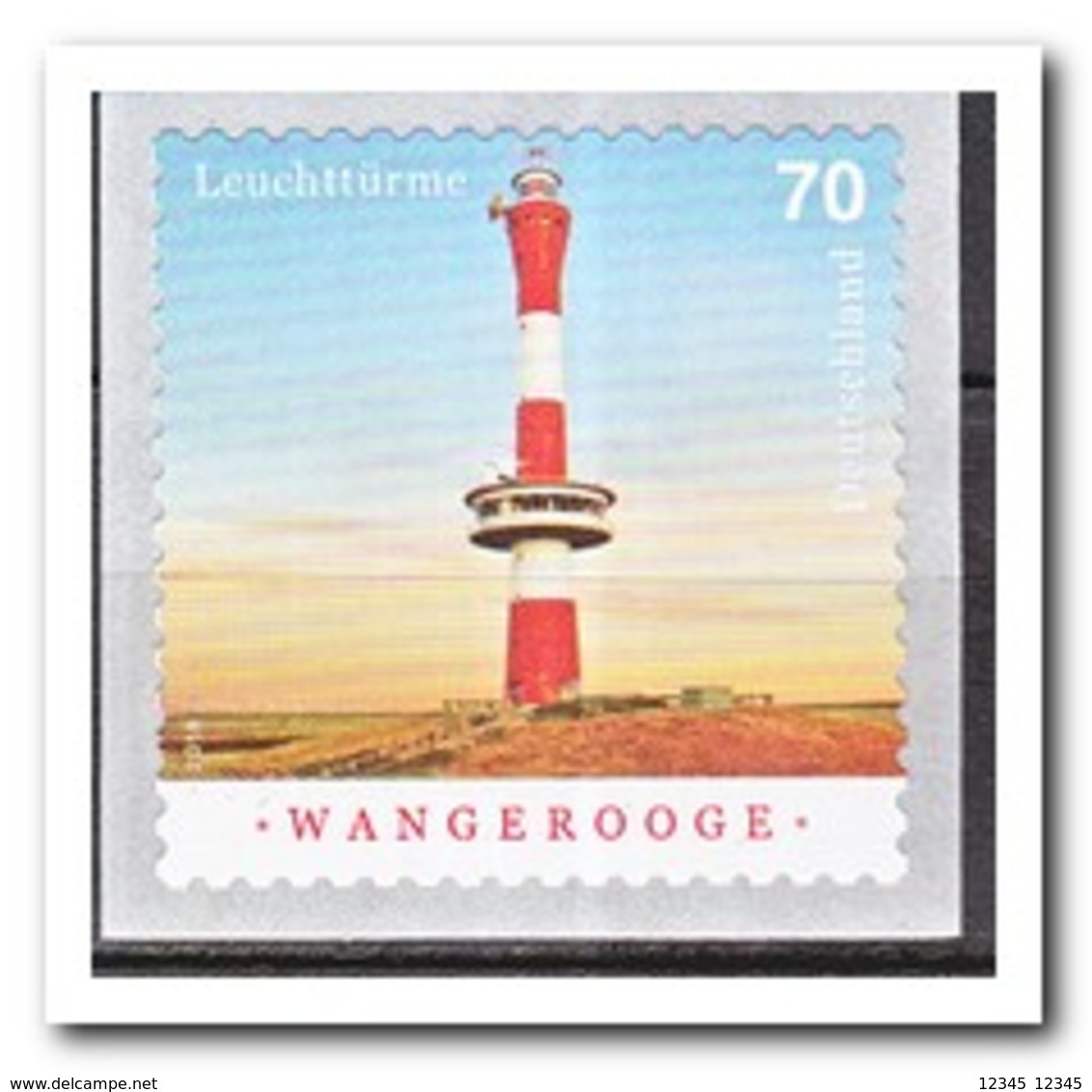 Duitsland 2018, Postfris MNH, Lighthouses - Ongebruikt