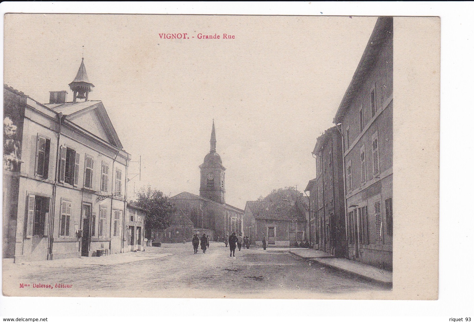 VIGNOT - Grande Rue - Sonstige & Ohne Zuordnung