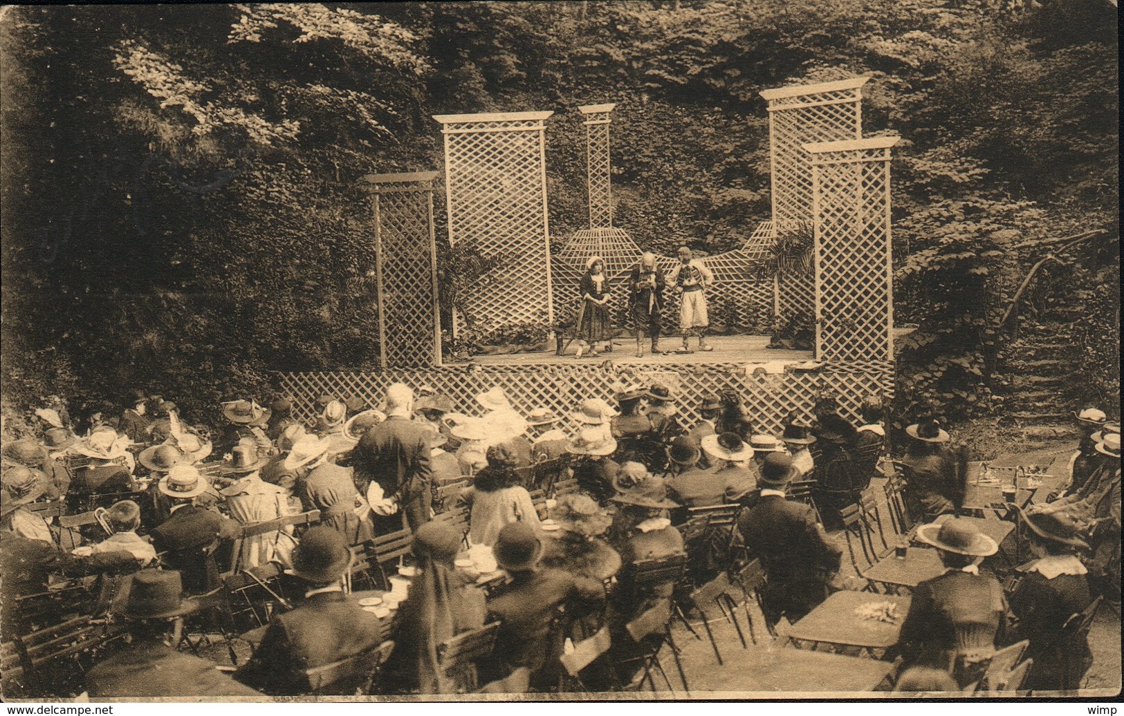 Expo 1958  HEYSEL>>>> Théatre De La Verdure - Fêtes, événements