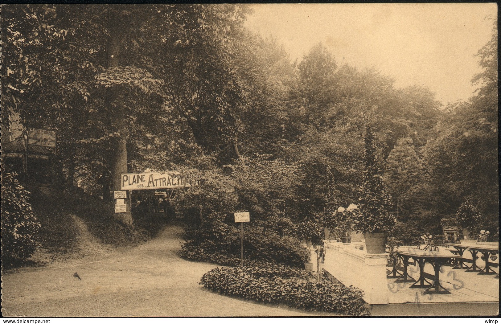 Expo 1958  HEYSEL>>>> Théatre De La Verdure - Feesten En Evenementen