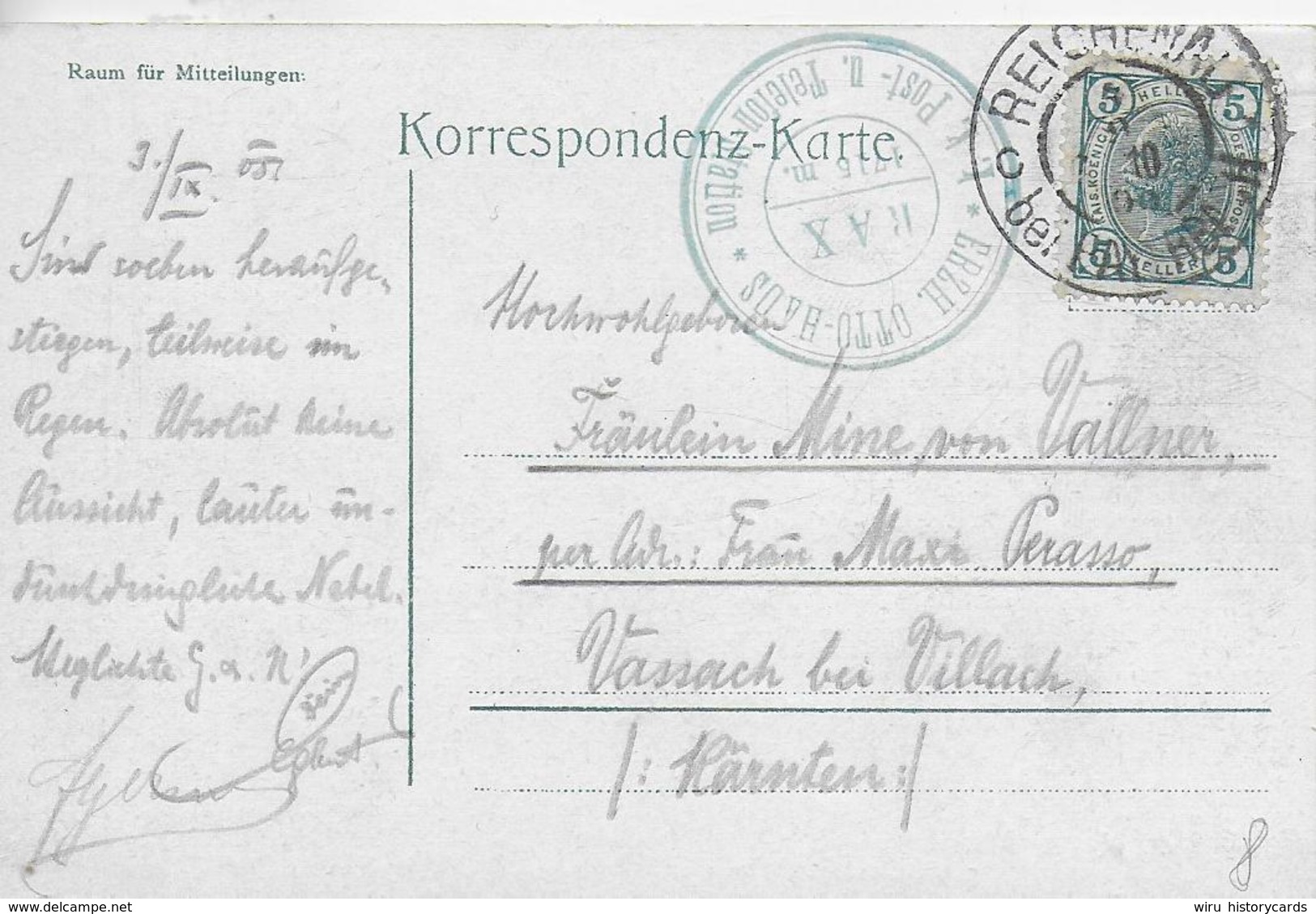 AK 0150  Rax - Erzherzog Otto-Haus / Verlag Kronich Um 1905 - Raxgebiet