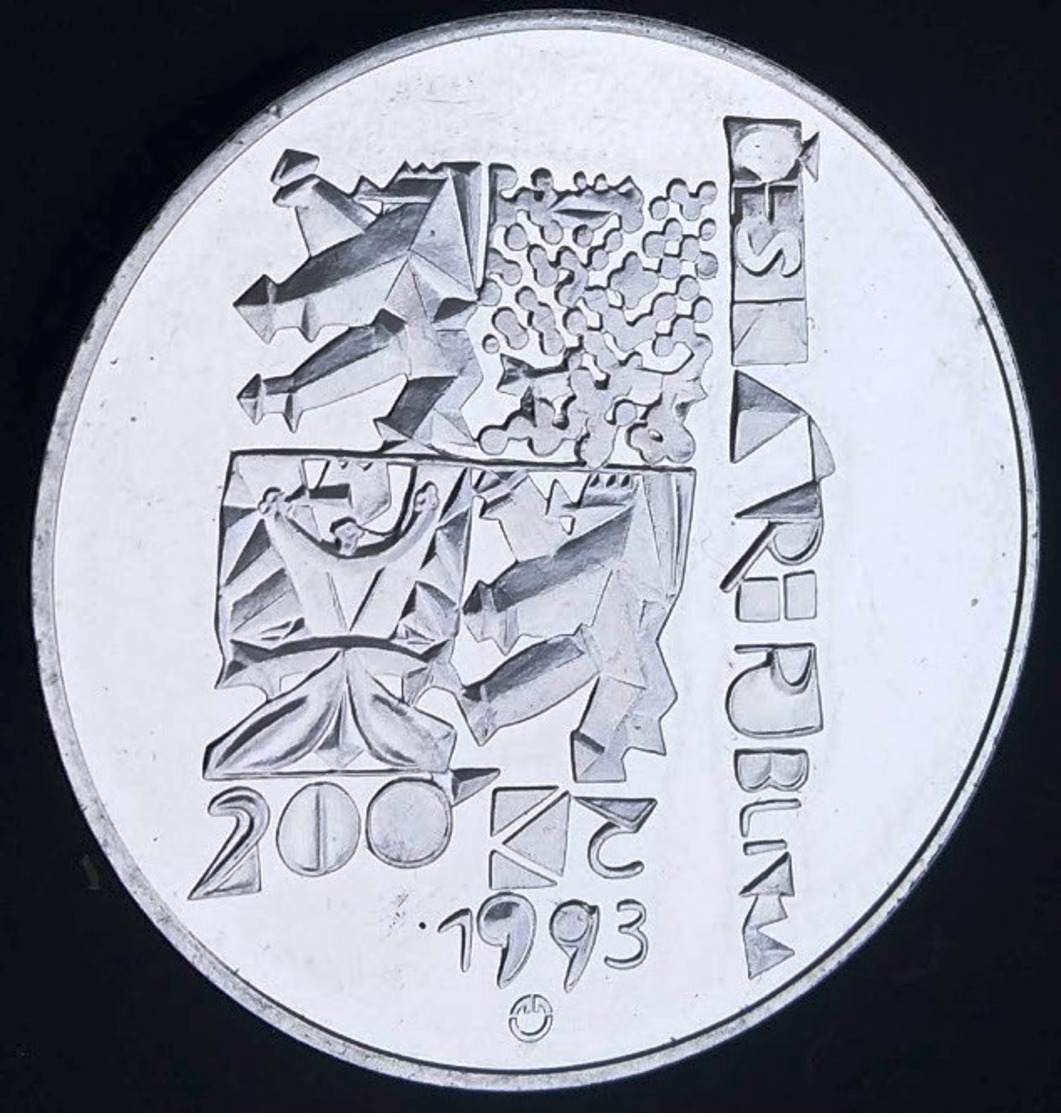 Czech Republic 200 Korun 1992 UNC - Tchéquie