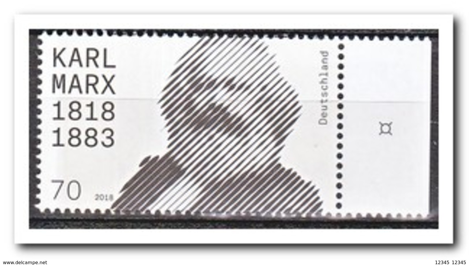 Duitsland 2018, Postfris MNH, Karl Marx - Ongebruikt