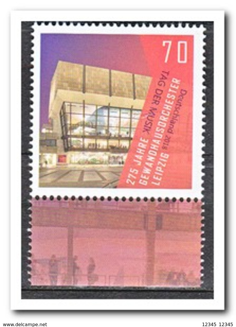 Duitsland 2018, Postfris MNH, 275 Years Gewandhaus Orchestra Leipzig - Ongebruikt