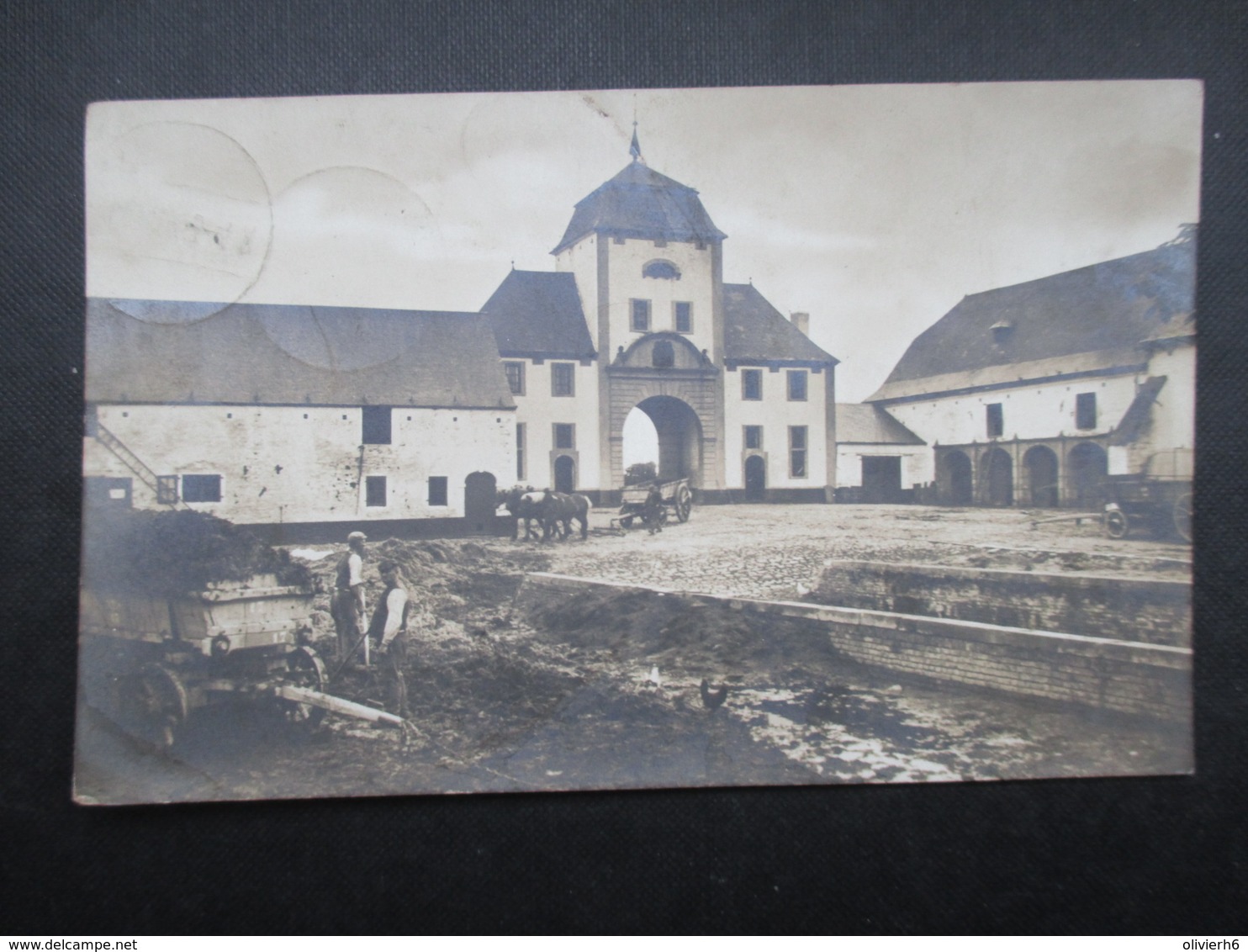 CP BELGIQUE (V1619) THOREMBAIS-LES-BéGUINES (2 Vues) Ferme Mellemont - Charette Hippomobile - Perwez