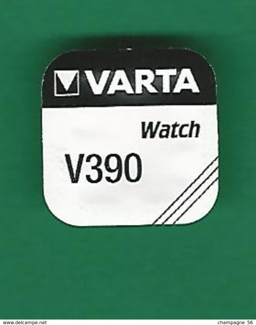 PILE V 390 SR 1130 SW WATCH VARTA QUARTZ NEUF DANS SON ETUI D'ORIGINE - Matériel