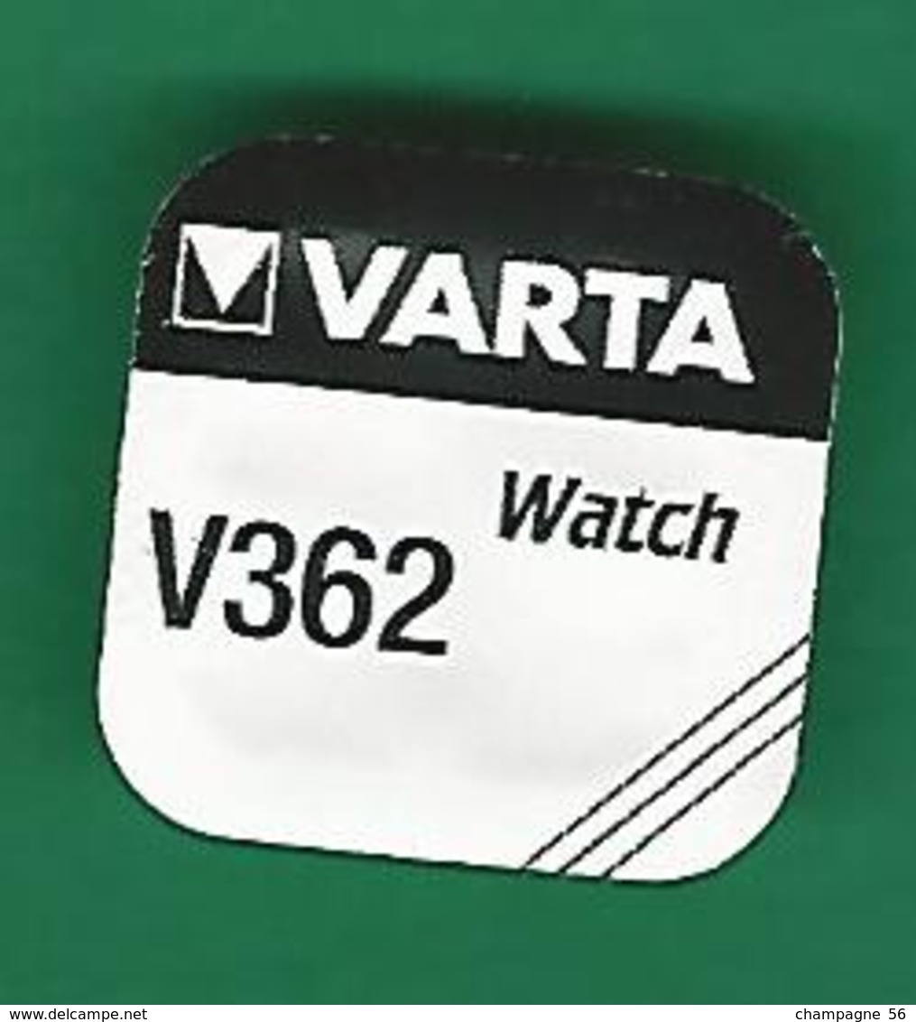 PILE V 362 SR 721 SW  WATCH VARTA QUARTZ NEUF DANS SON ETUI D'ORIGINE NEUF - Matériel