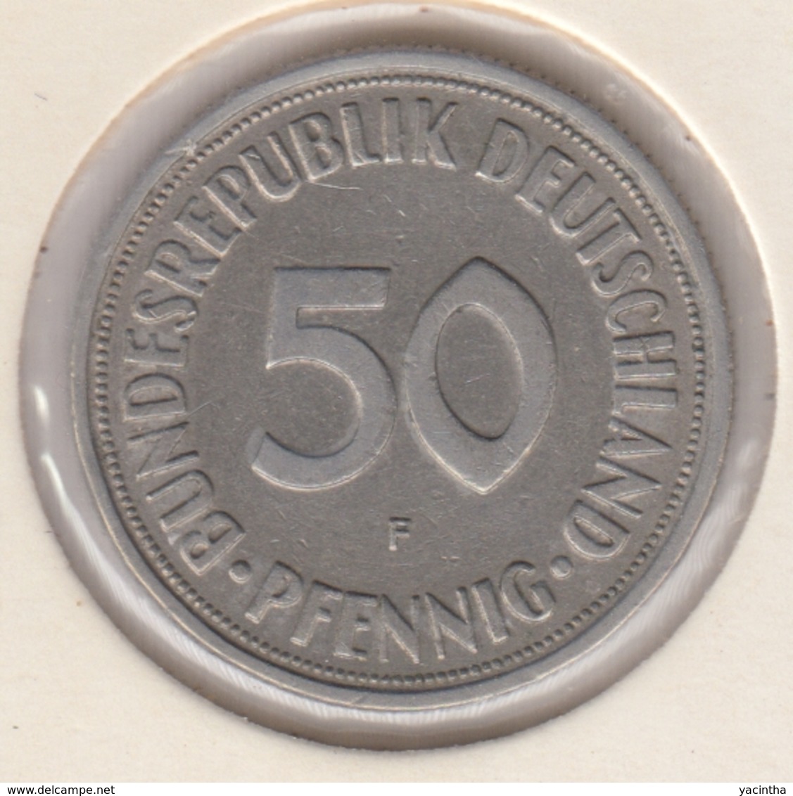 @Y@    Duitsland   50  Pfennig  1950  F  (D32) - 50 Pfennig