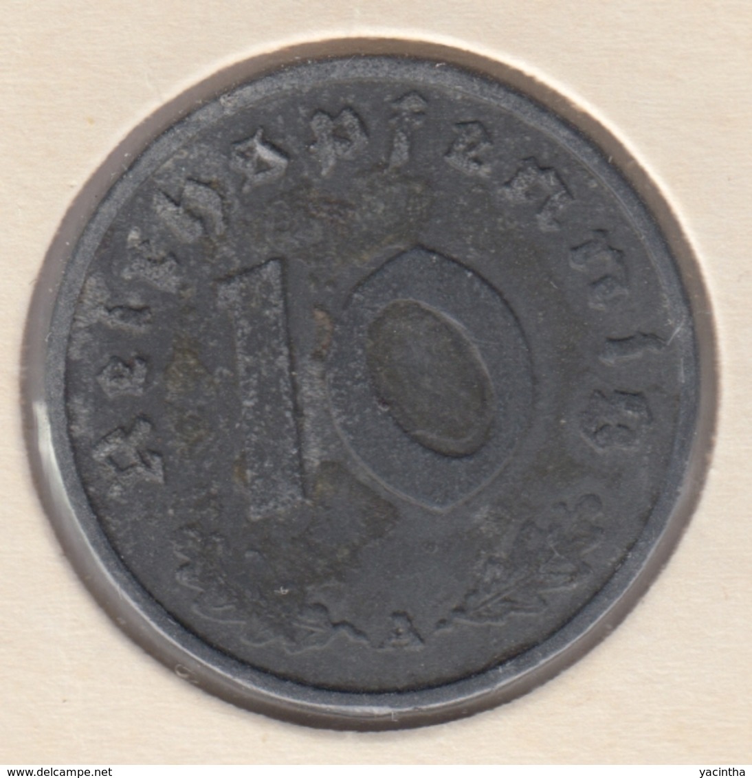 @Y@    Duitsland   10  Pfennig  1942  A  (D27) - 10 Pfennig