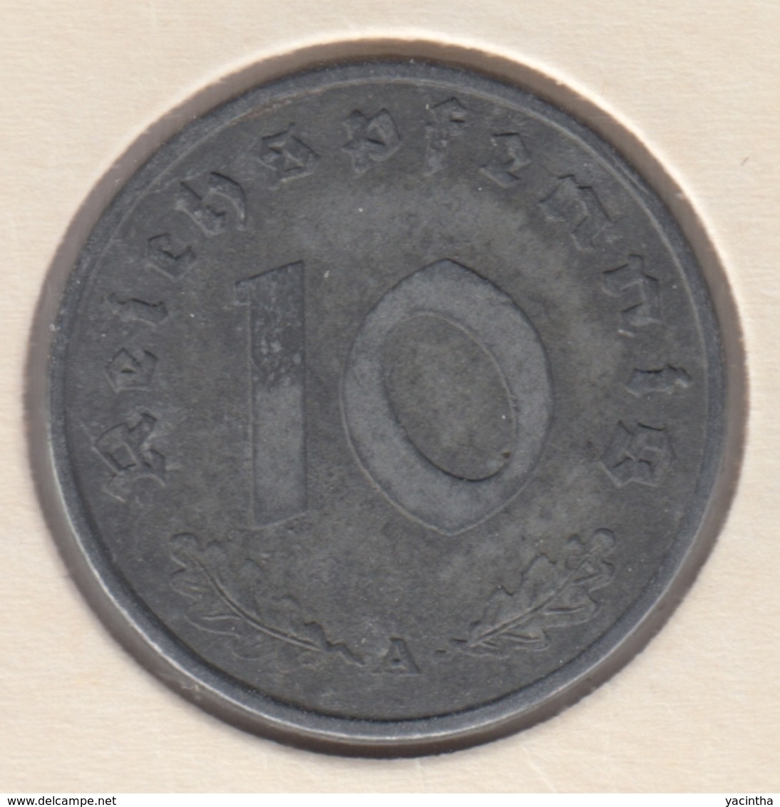 @Y@    Duitsland   10  Pfennig  1942  A  (D26) - 10 Pfennig