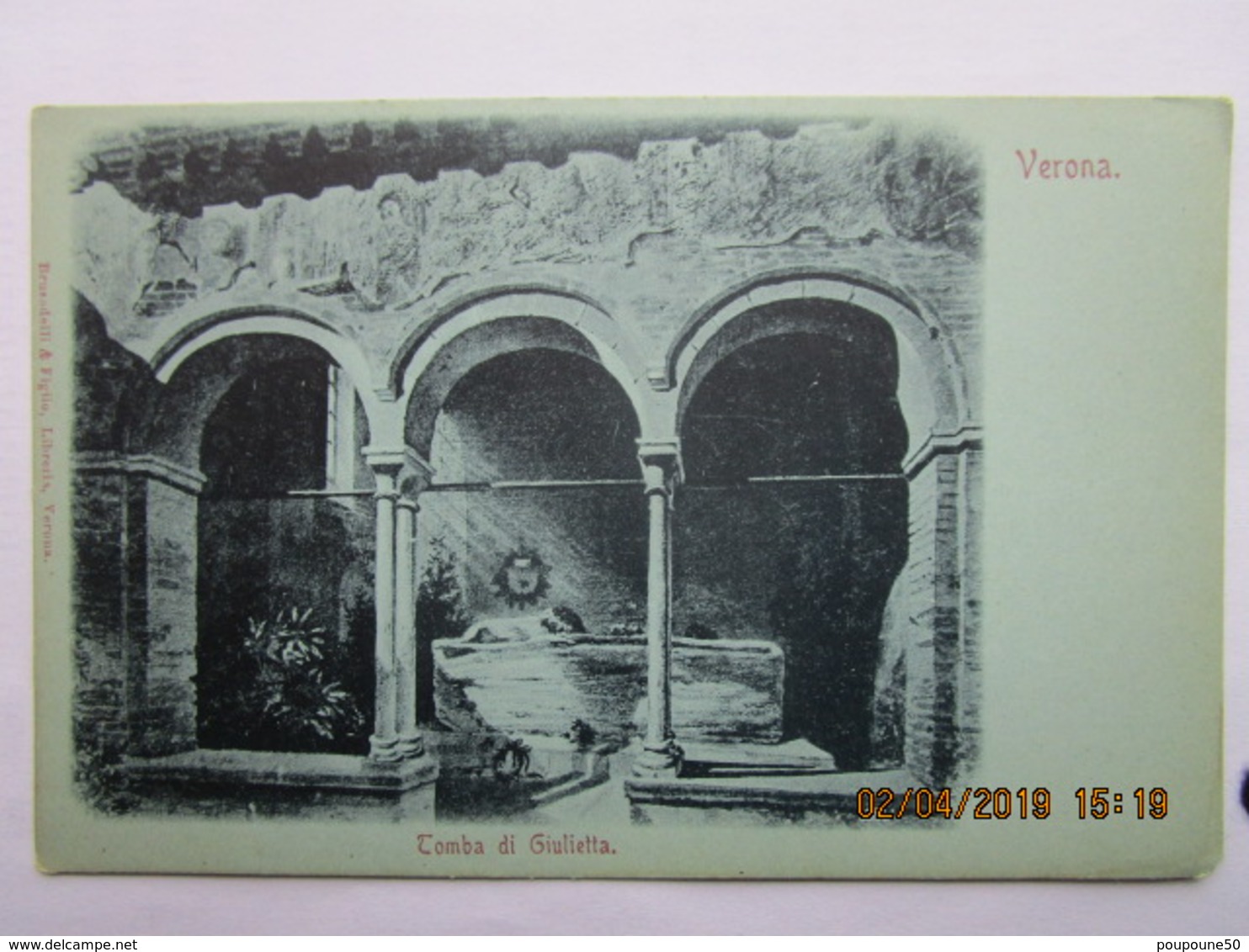 CPA Italie VERONA - Tomba Di GIULIETTA  ( Roméo Et Juliette ) - Verona