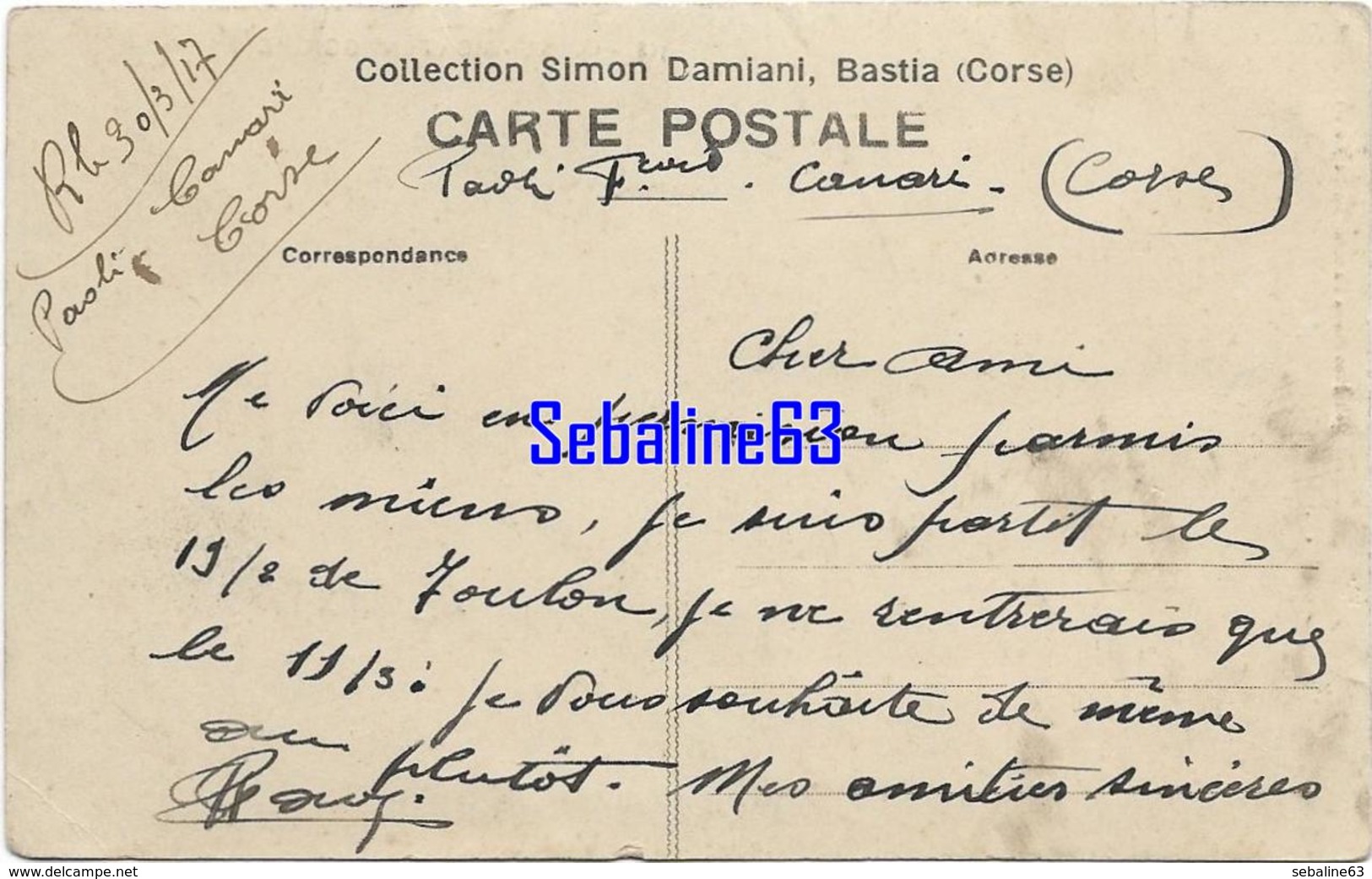 Montemaggiore - 1917 - Autres & Non Classés