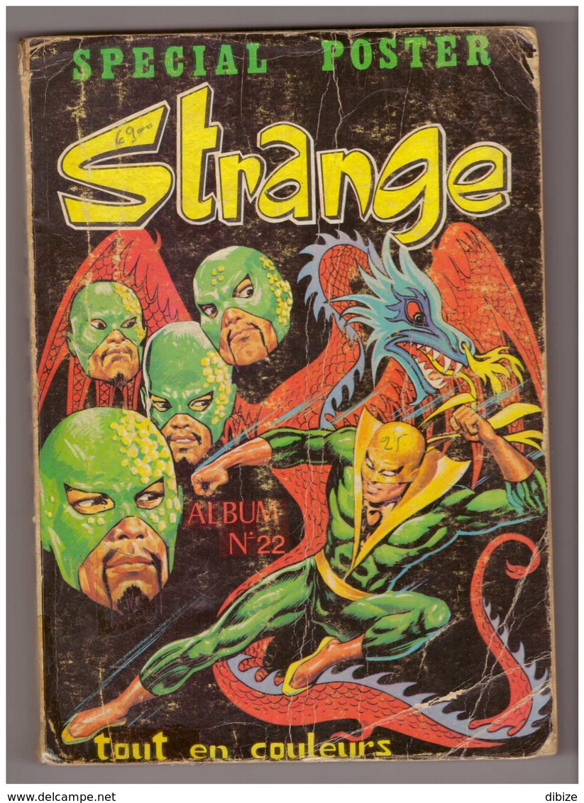 BD. Album Strange N° 22. Mai 1975. Numéros 65-66-67 - Strange