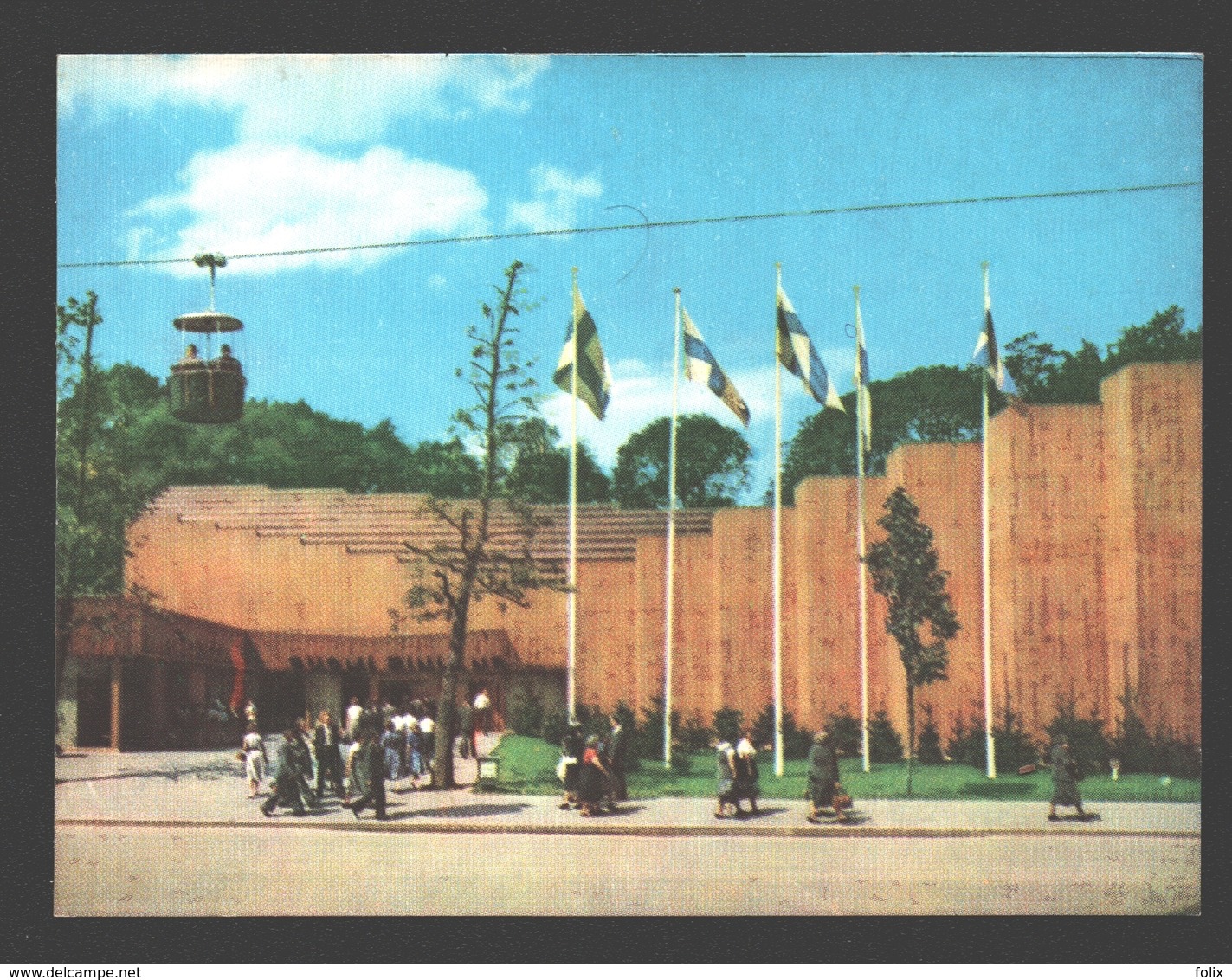 Exposition Universelle / Wereldtentoonstelling Expo 58 - Petit Format 9,9 X 7,4 Cm - Finlande / Finland - Expositions Universelles