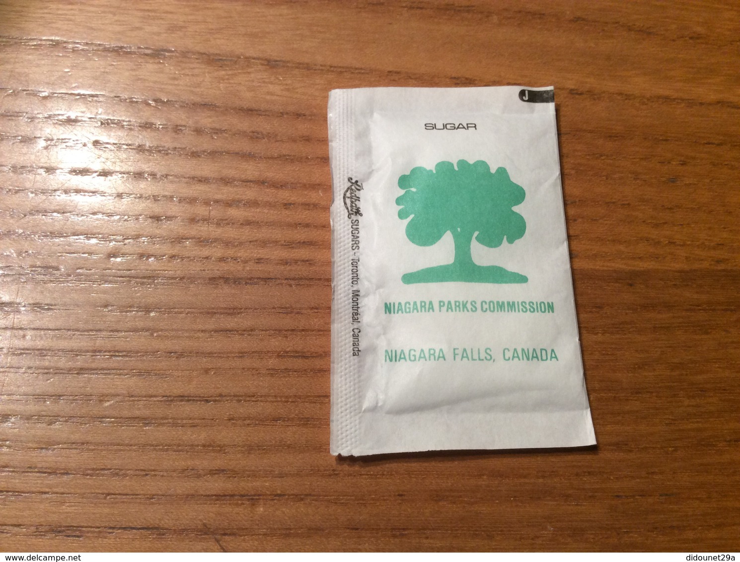 Sachet De Sucre "NIAGARA FALLS - Redpath - MONTREAL - TORONTO" CANADA - Sucres