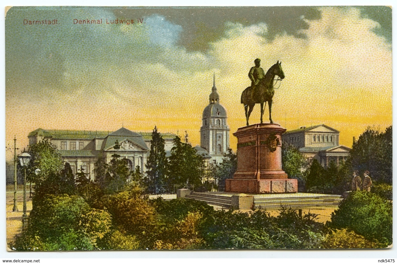 ALLEMAGNE : DARMSTADT - DENKMAL LUDWIGS IV - Darmstadt