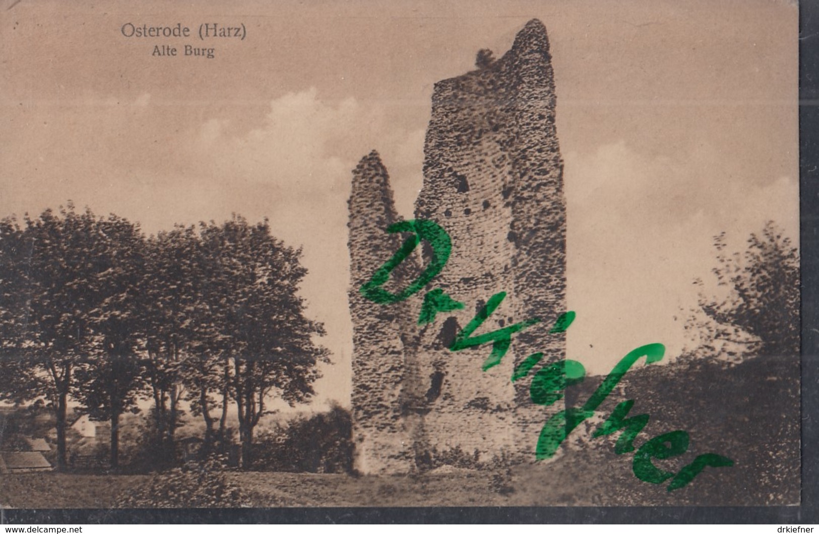 OSTERODE Am Harz, Alte Burg, Um 1924 - Osterode