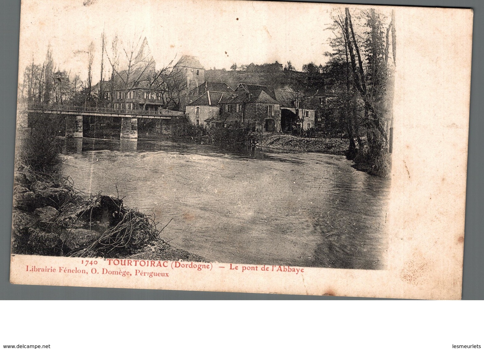 Cpa 24 Tourtoirac Dordogne Le Pont De L'Abbaye  Déstockage à Saisir - Autres & Non Classés