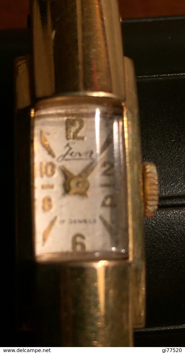 MONTRE SUISSE JOVA 17 Jewels Plaquée Or - Watches: Old