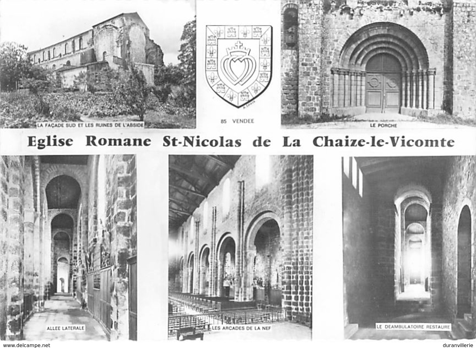 85 - La Chaize Le Vicomte - L'église Romane (XIe S.) - La Chaize Le Vicomte