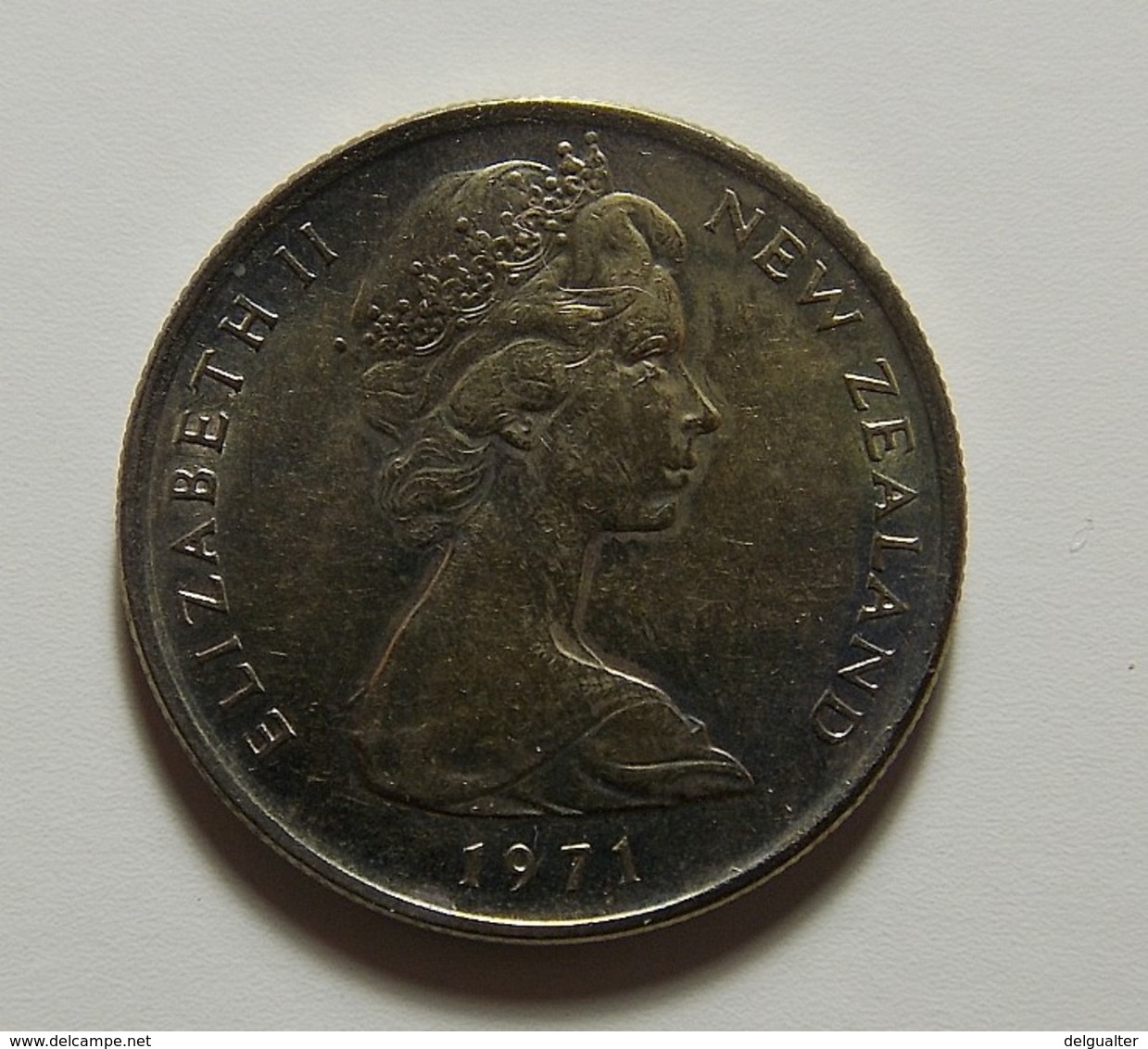 New Zealand 5 Cents 1971 - Nouvelle-Zélande